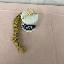 VINTAGE SWEET SUE'S SARAN CHIGNON by Charles of the Ritz Braid in Container Doll picture