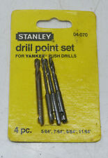 NOS Vintage Stanley 04-070 Push Drill Point 4 Bit Set 5/64 to 11/64 INV17242 picture