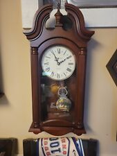 HOWARD MILLER Everett 625-253 Wall Clock Windsor Cherry / Everything Works Well picture