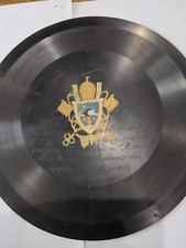very rare Bettini record Pope recording 1903 signed and engraved Bettini picture