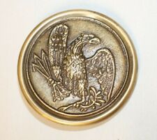 Antique Style Eagle Military Civil War US Army Belt Buckle Plate SOLID Brass  picture