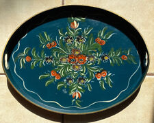Hindelooper Hand Painted Dutch Folk Art  Serving Tray Hindeloopen Holland picture