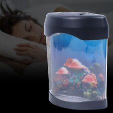 USB Jellyfish Aquarium Light Lamp Night Fish Tank Mood Lighting Desktop Decor US picture