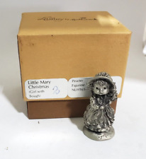 Hallmark Little Gallery Pewter Figure Mary Hamilton With Bough picture