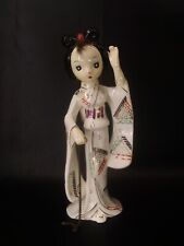 Vintage Japanese women porcelain figurine Rare Statue picture