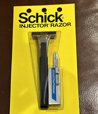 Schick Injector Razor Single Edge Platinum Blades New Sealed Vintage Old Stock W picture