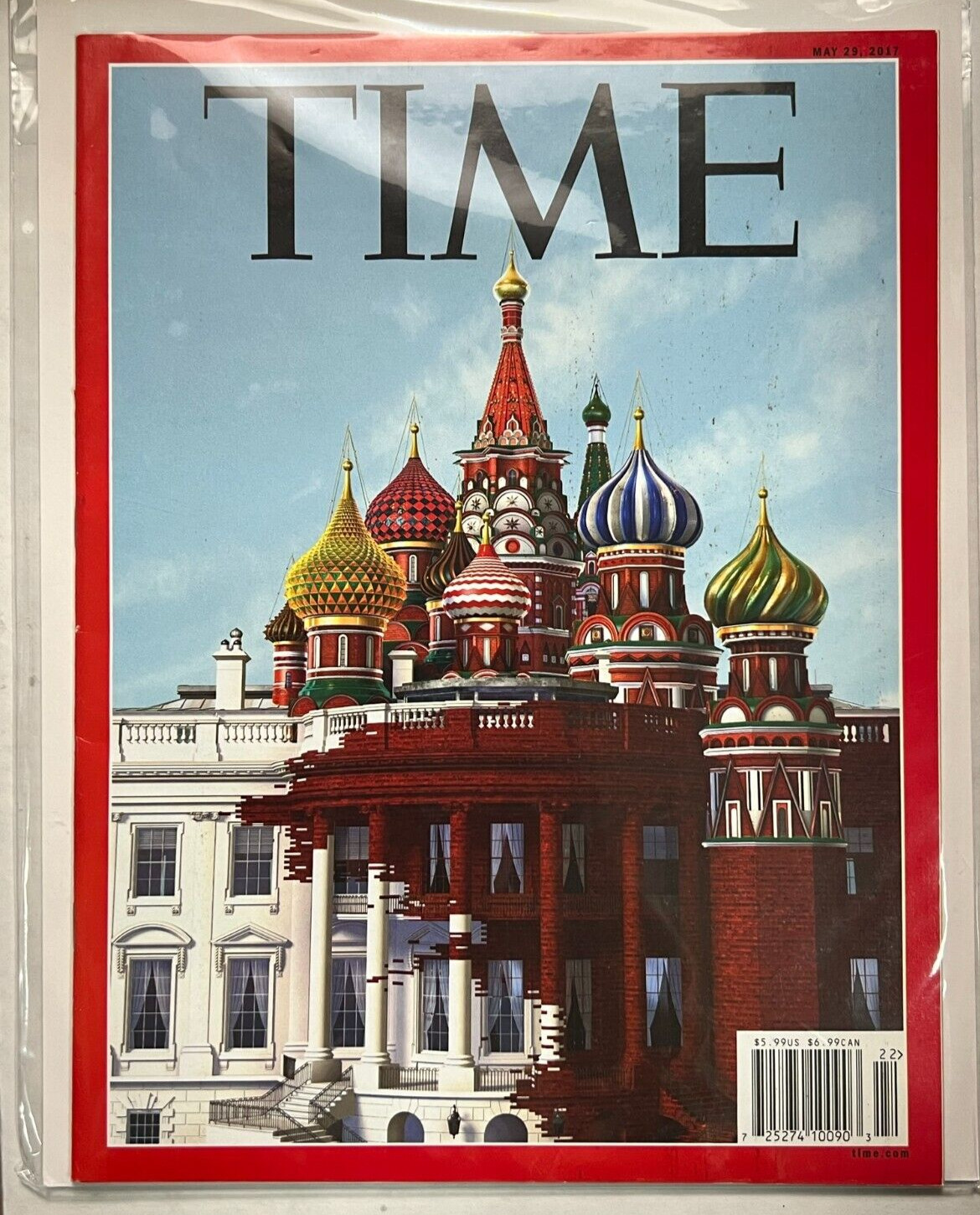 Time Magazine May 29, 2017  Russia/White House Trump MAGAZINE 