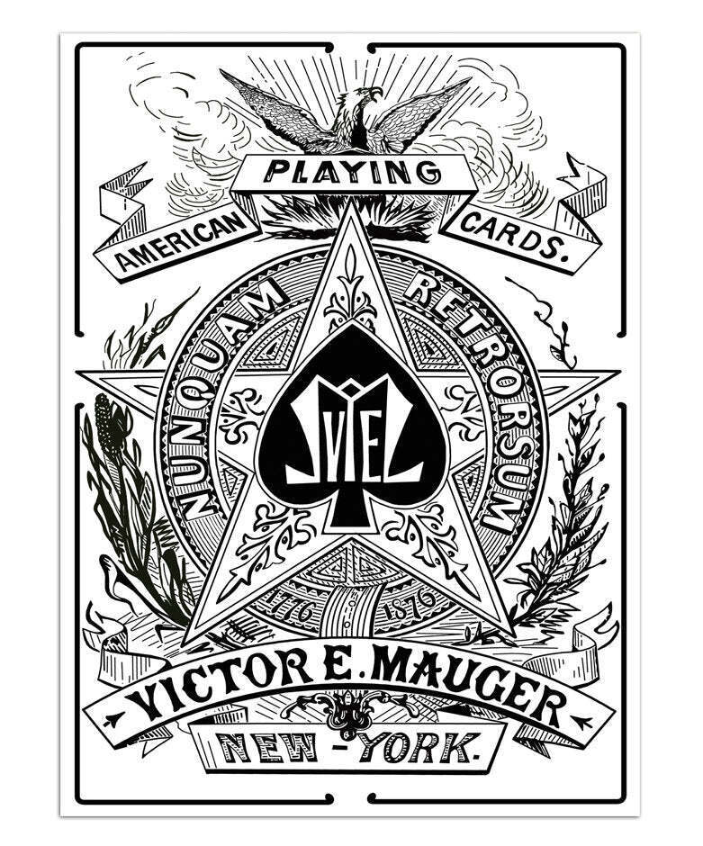 1876 Mauger Centennial Exposition Playing Cards Restoration