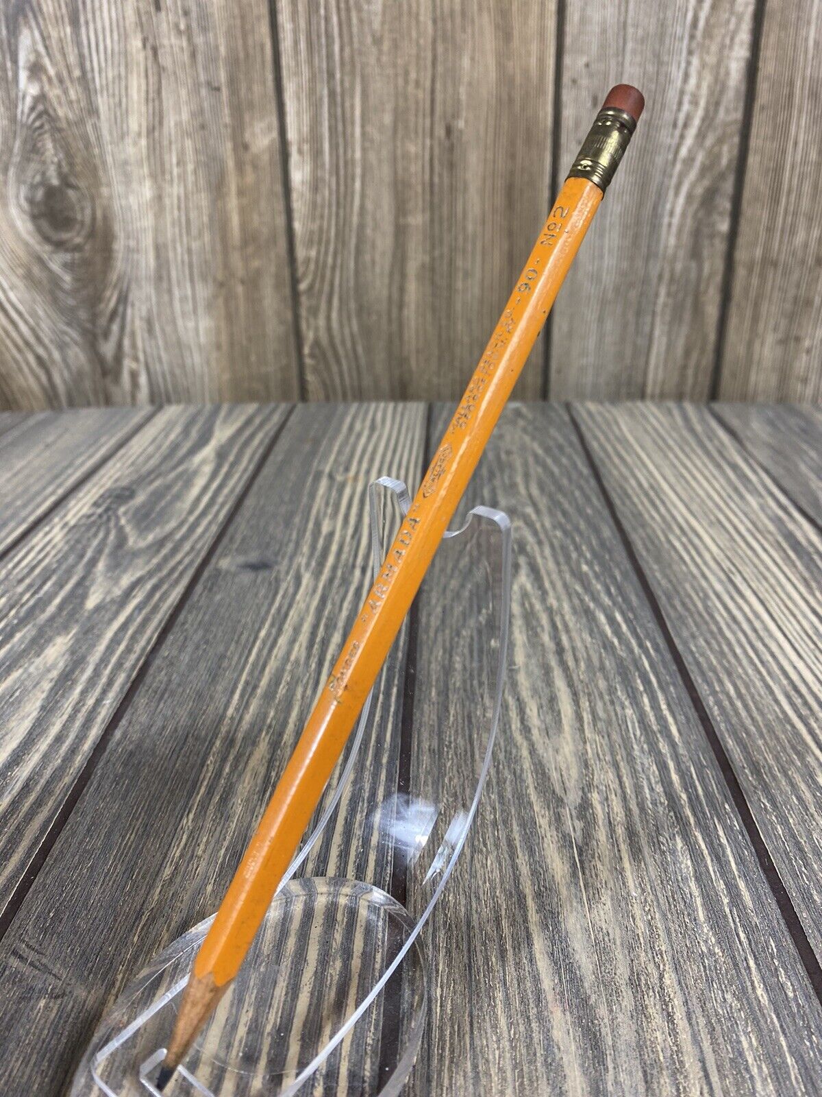 Vintage Bonded Armada Mallard Pencil Co 90 No 2 Sharpened Pencil