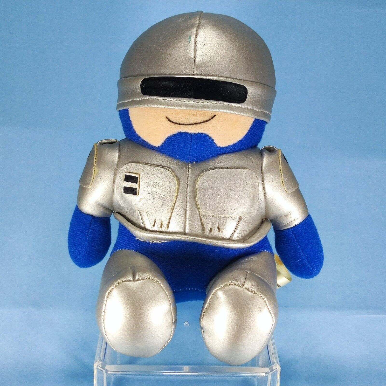 RoboCop 3 Sitting Deformation Plush Blue Veineto Amusement Robo Cop Japan