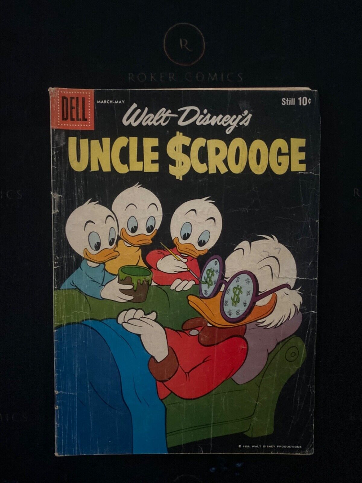 Walt Disney Very RARE 1959 Uncle Scrooge #25