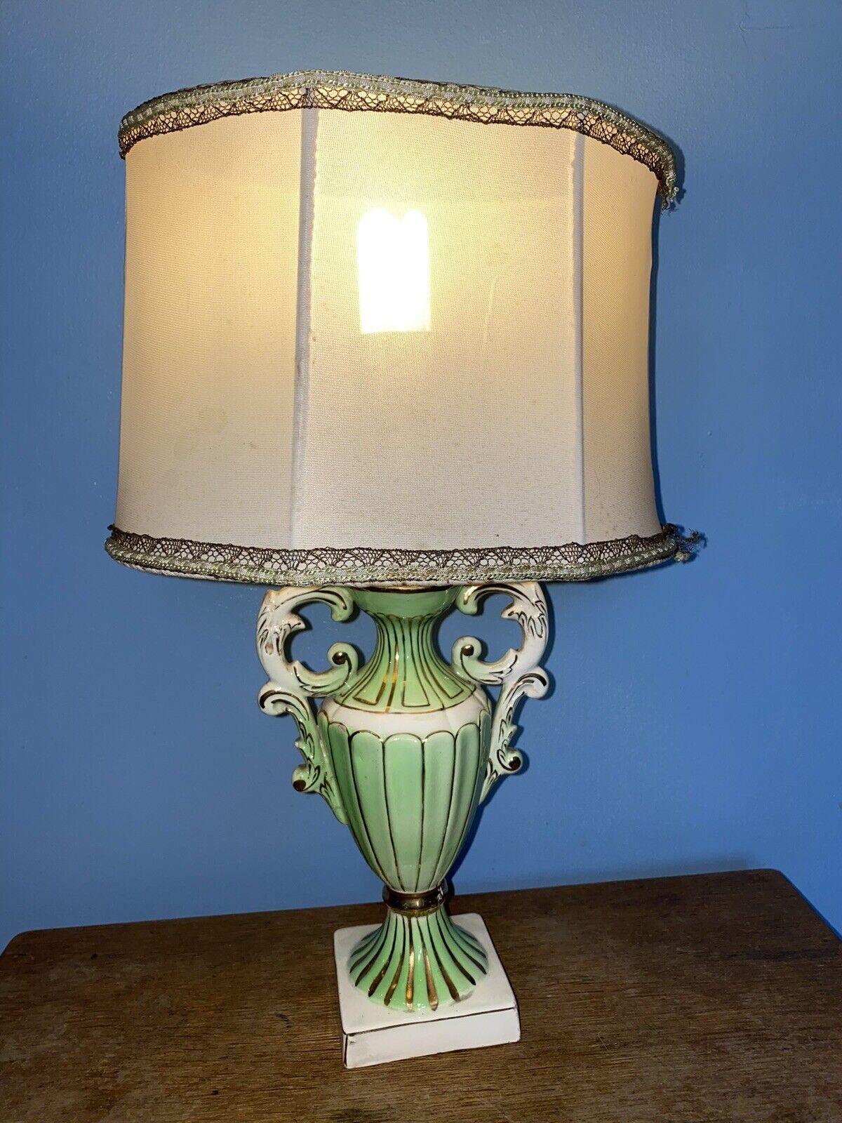 1930s or 40s ornate lamp