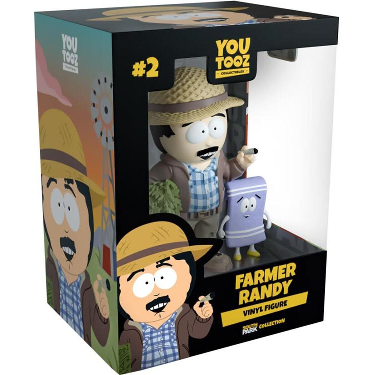 Youtooz: South Park Collection - Farmer Randy Towelie 4.6” Vinyl Figure