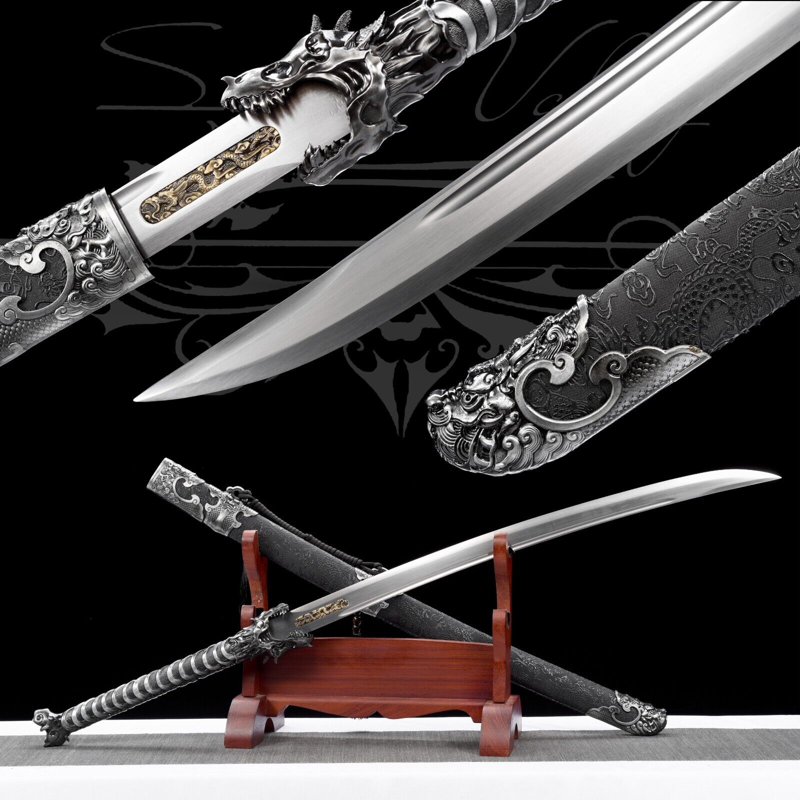 Handmade Katana/Manganese steel/Sword/Full Tang/Real/Collectible/Sharpened