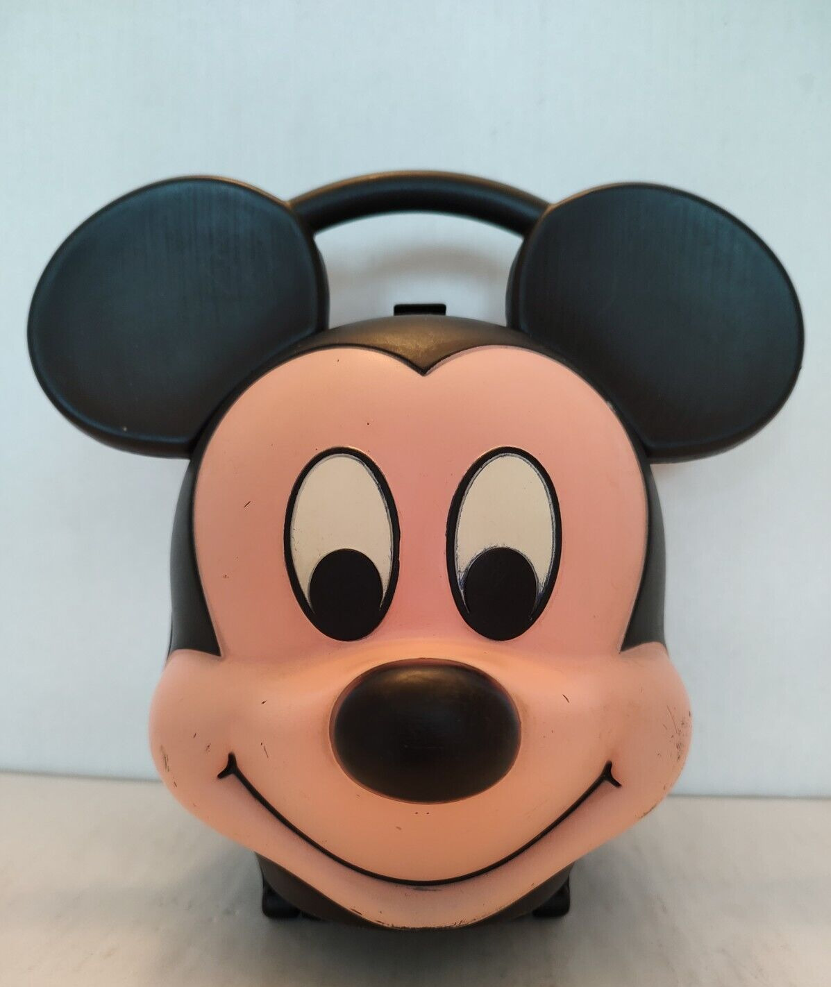 Alladin Mickey Mouse Head Plastic Lunch Box