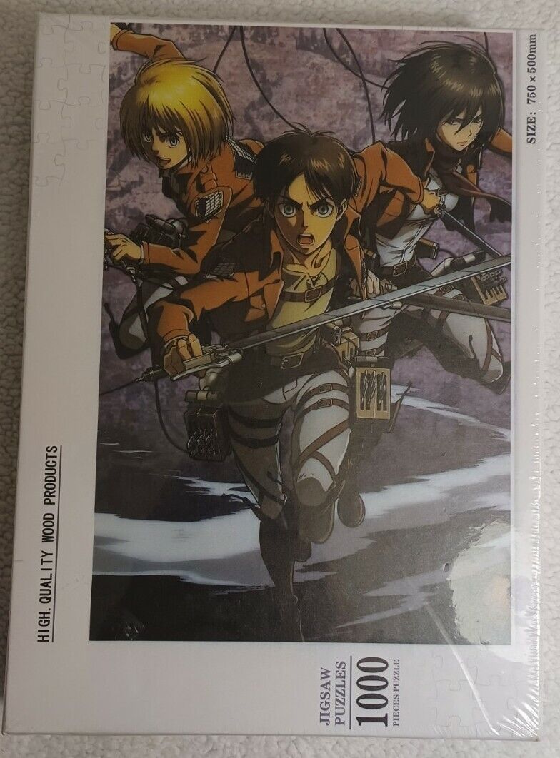 1000 piece jigsaw puzzle Attack on Titan (750 × 500mm) 