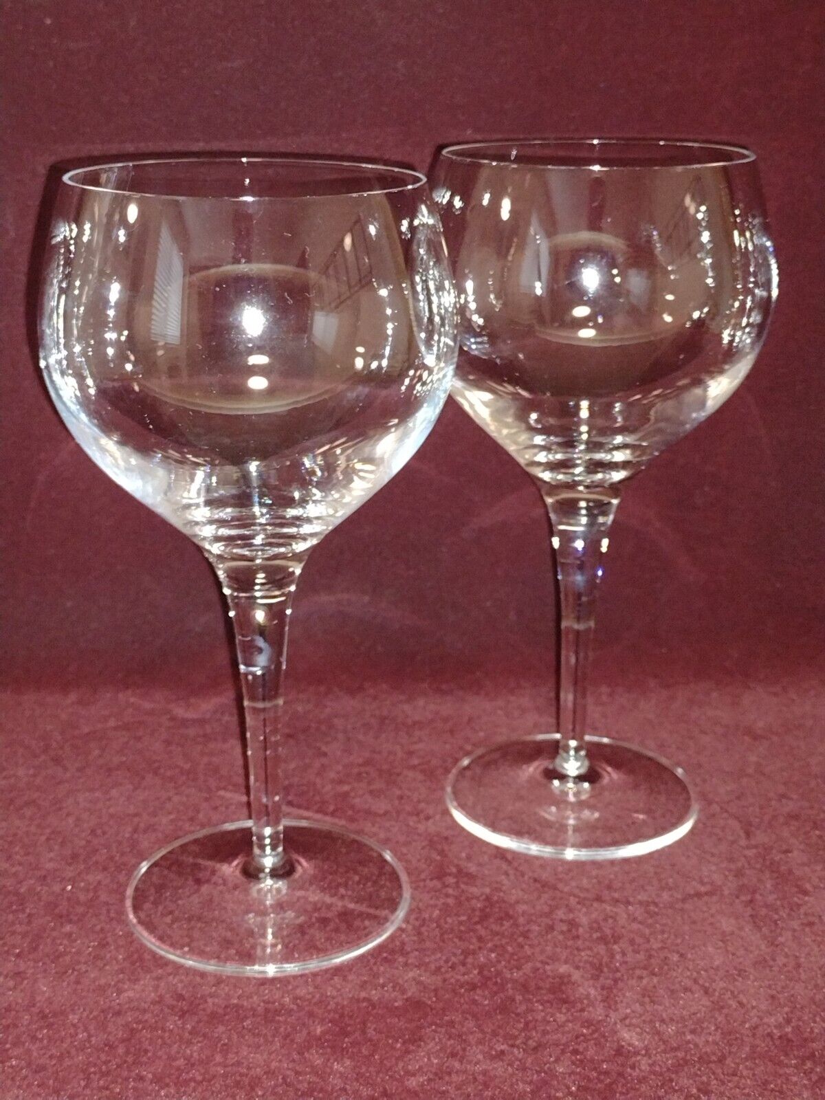 Crystal Magnum Large Wine Glasses (2) - 16 oz - Beautiful Shape