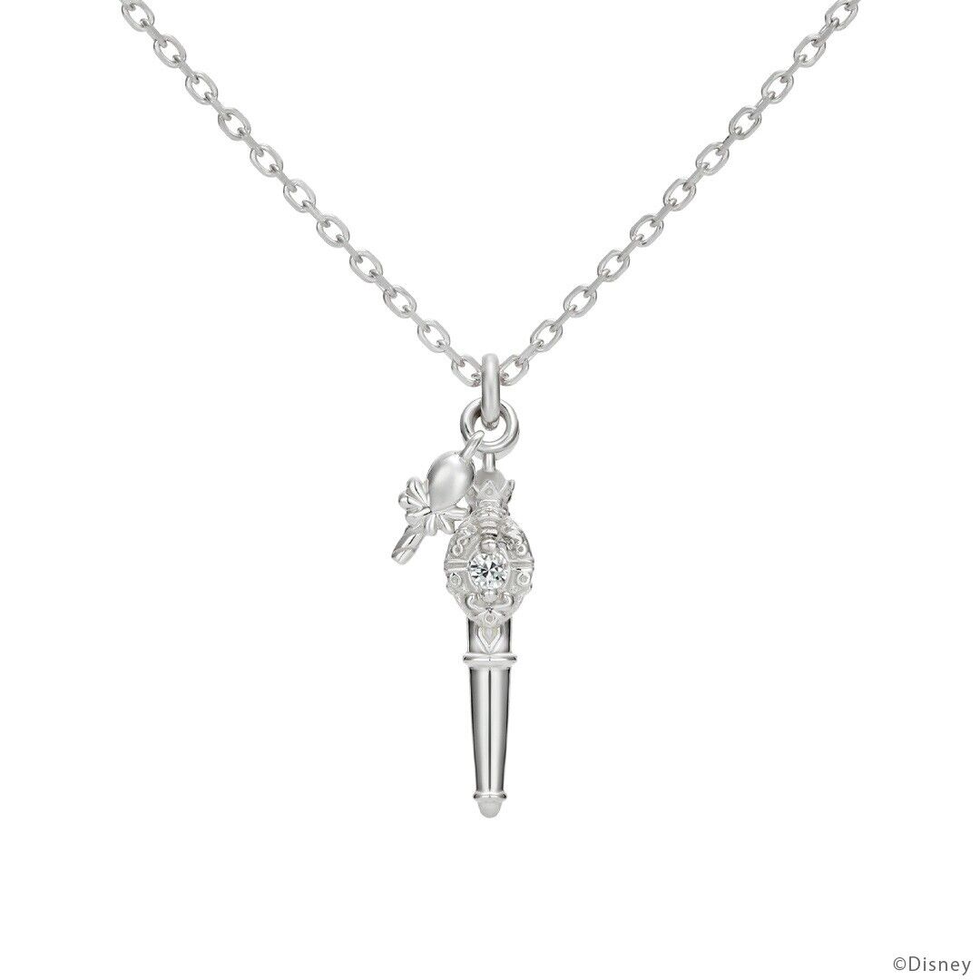 U-TREASURE x Disney Twisted Wonderland Azul Ashengrotto Necklace Silver Jewelry
