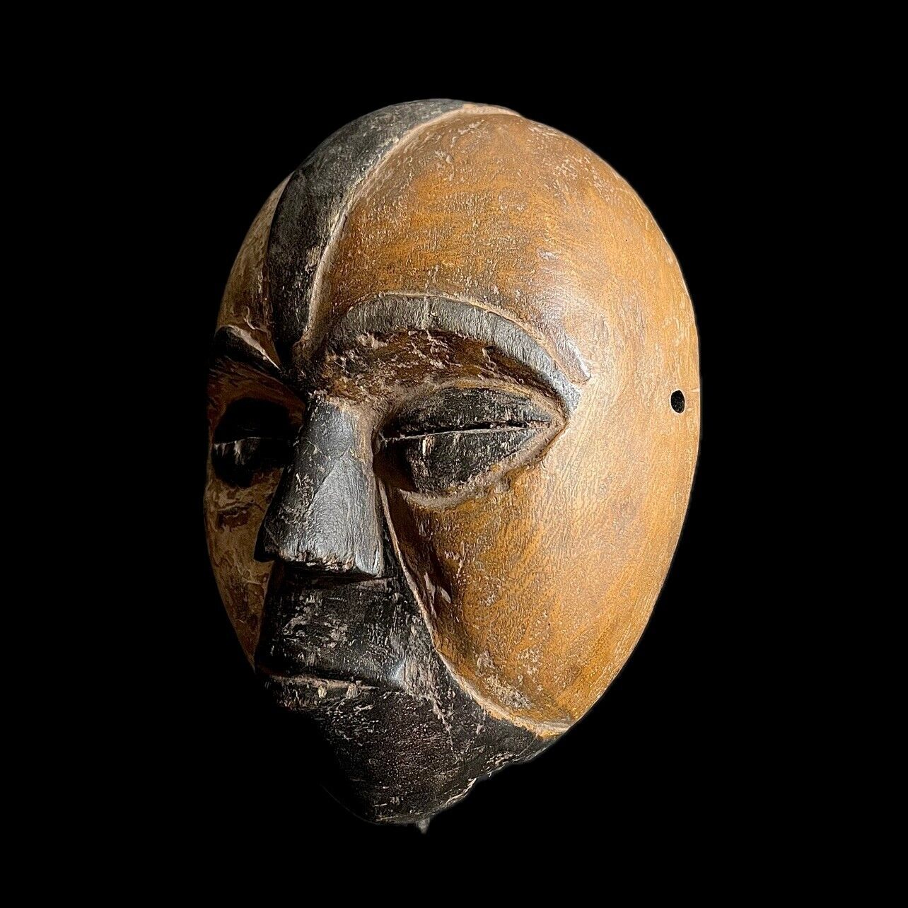Africa Mask Tribal Mask Igbo Masks Wood Hand Carved Wall Hanging-G1631