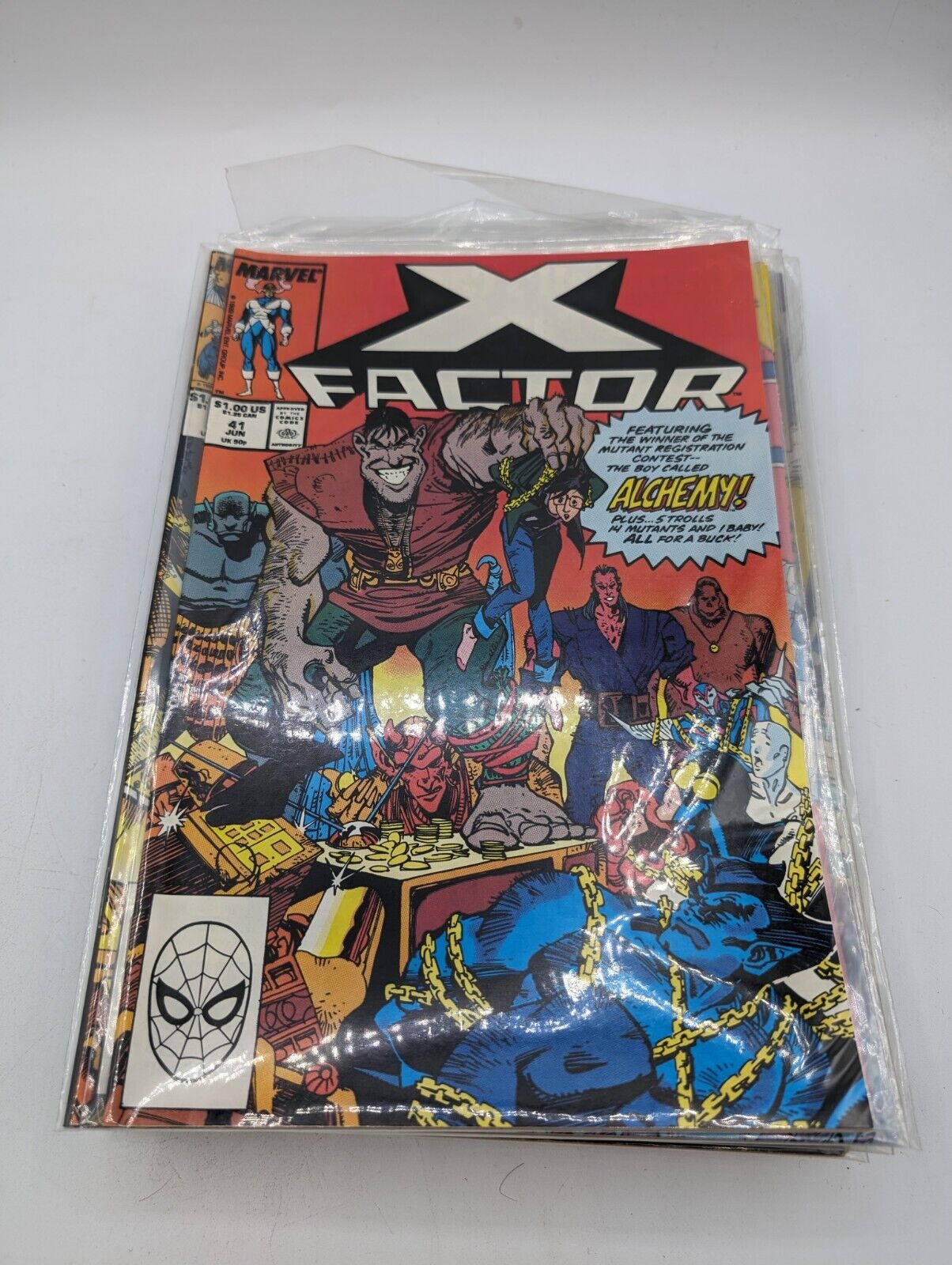 X-Factor #41 First Appearance of Alchemy Marvel Comics 1989