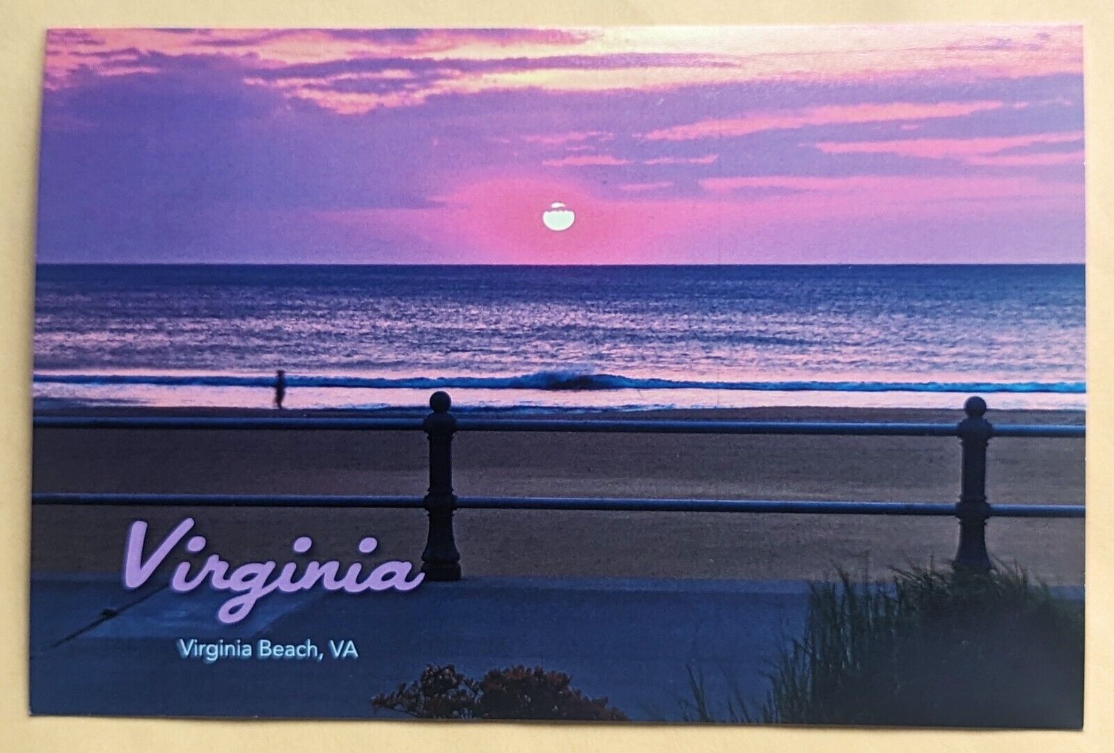  Postcard VA: Virginia Beach. Virginia.