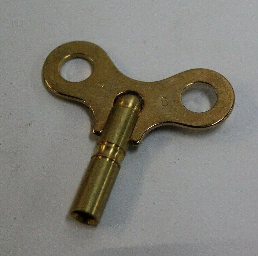 Hermle 340 341 350 351 New Brass Replacement Clock Key Size 8 4.25mm 