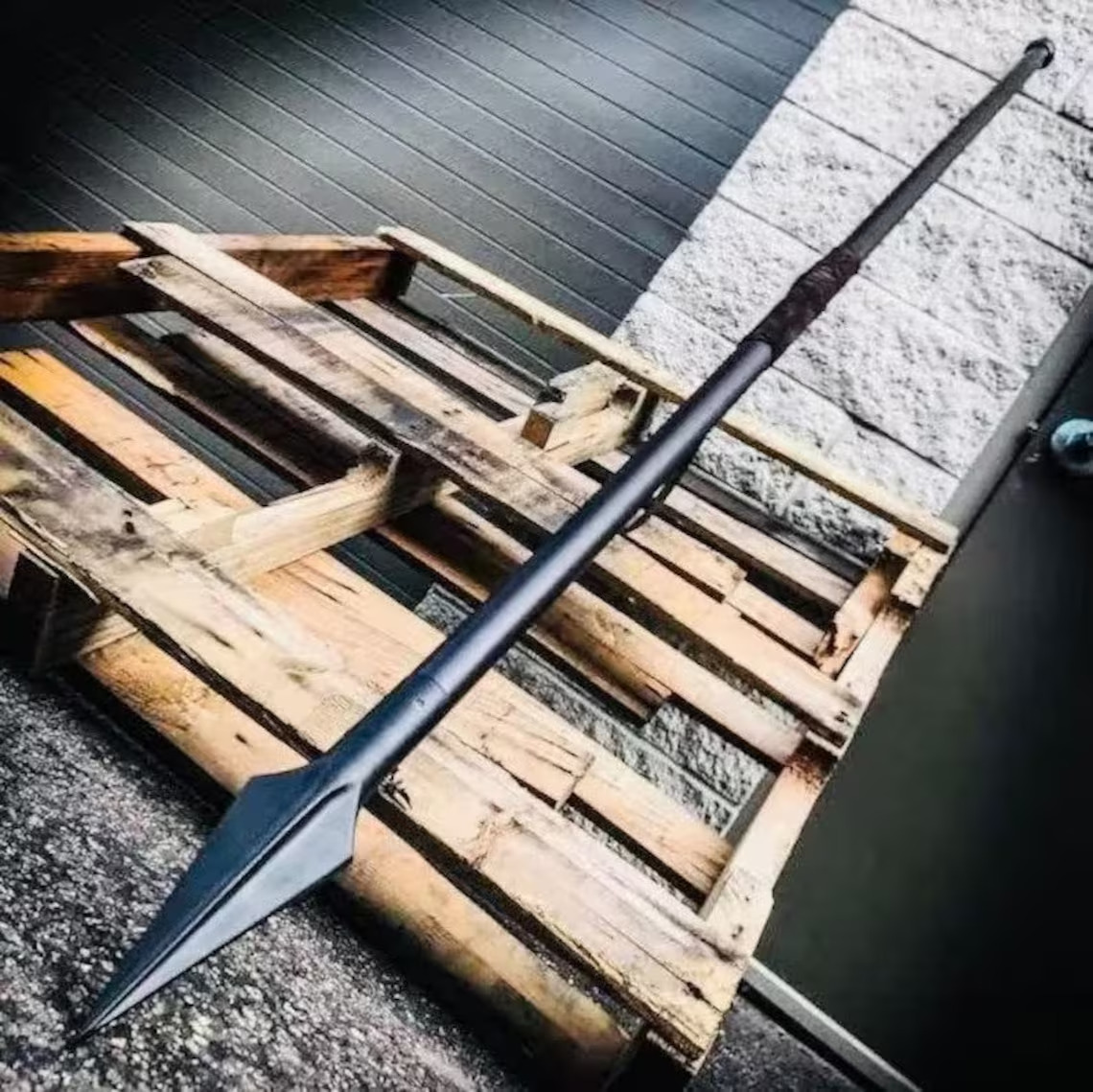 Custom Handmade Medieval 300 Spartan Spear | Ottaman Style Battle Viking Spear
