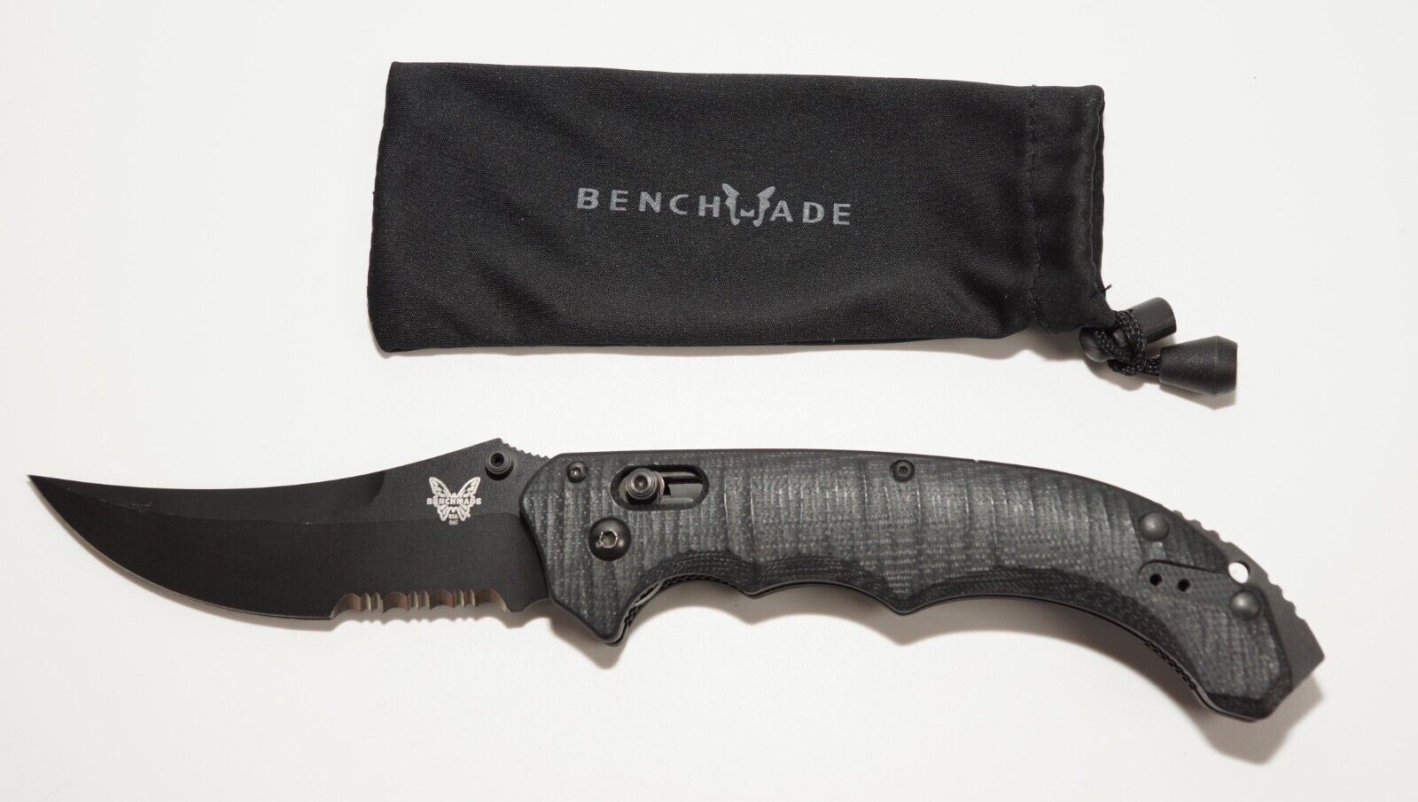 Benchmade 860 154CM Bedlam First Production Folding Knife - USA