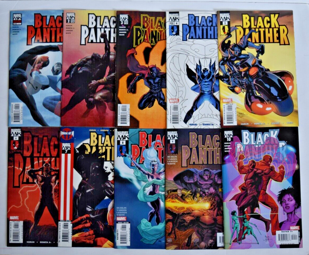 BLACK PANTHER (2005) 42 ISSUE COMPLETE SET #1-41 & ANNUAL 1 MARVEL COMICS