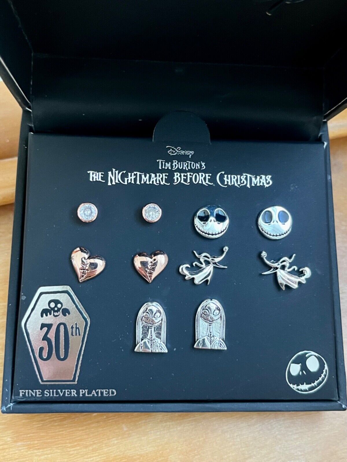 Disney Tim Burtons The Nightmare Before Christmas Stud Earrings