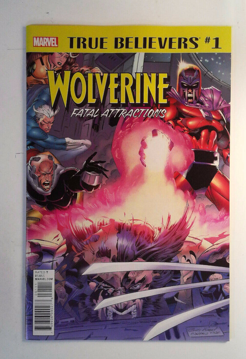 2018 True Believers: Wolverine: Fatal Attractions #1 Marvel 9.4 NM Comic Book