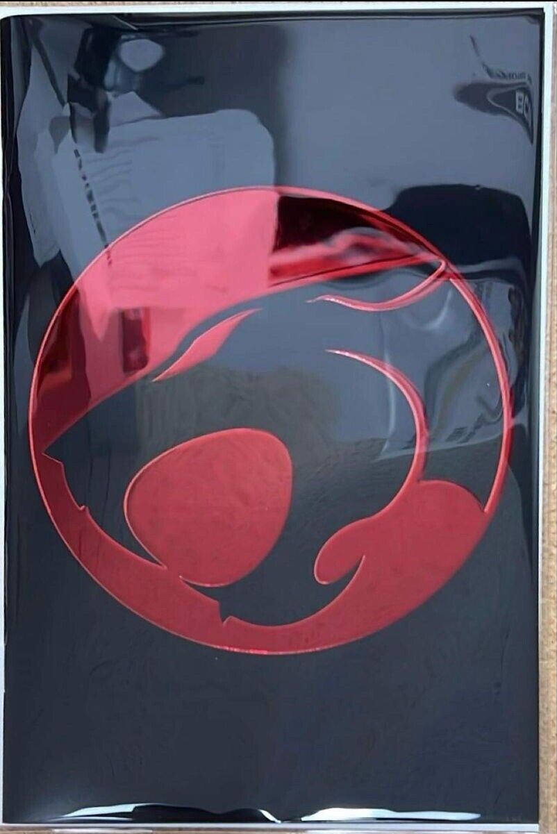 Thundercats 1 Embossed Virgin Foil Logo C2E2 2024 Rare Ltd 80🔥SOLD OUT