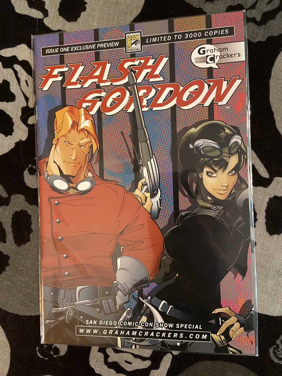 FLASH GORDON #1 (2008) SAN DIEGO COMIC CON EXCLUSIVE VARIANT SEALED IN POLYBAG