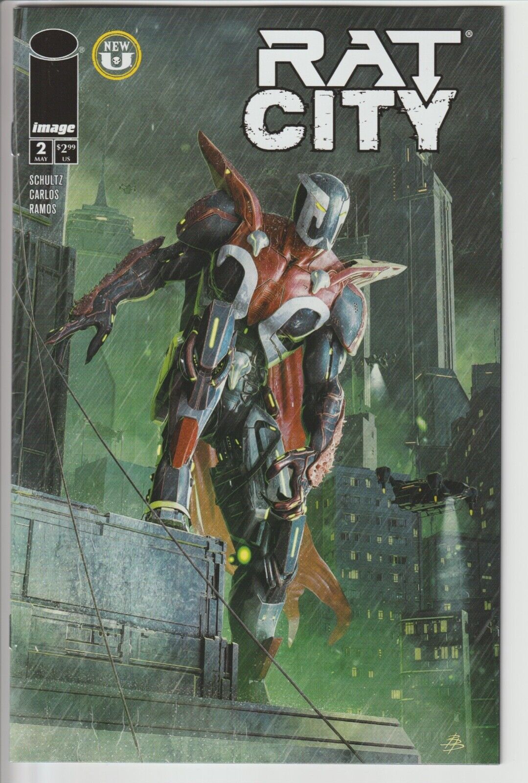 Image Comics (Spawn) Rat City #2 (2024) Main Björn Barends Cover (A) - NM