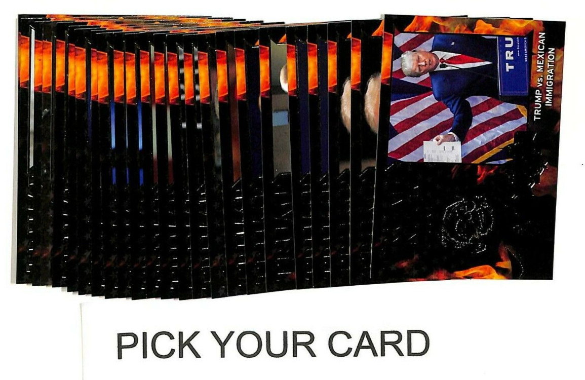 2016 Decision Donald Trump Under Fire cards - PICK/CHOOSE YOUR CARD