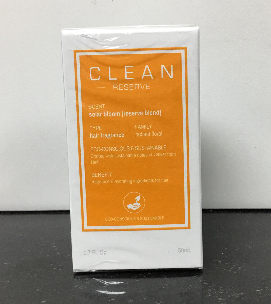 Clean Reserve Solar bloom for Women Hair Fragrance Mist Spray 1.7 oz New in Box
