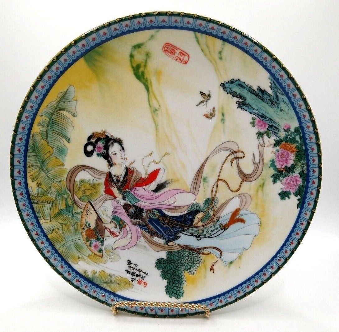 Pao Chai First Plate in the Beauties of the Red Mansion Master Zhao Huimin