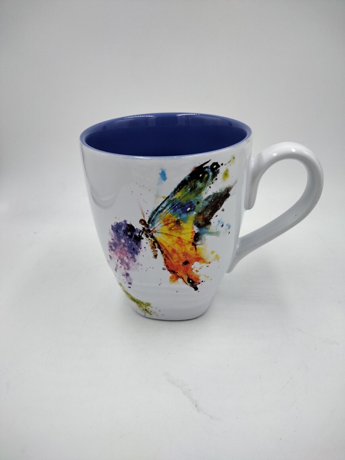 Demdaco Dean Crouser Butterfly Watercolor Coffee Mug