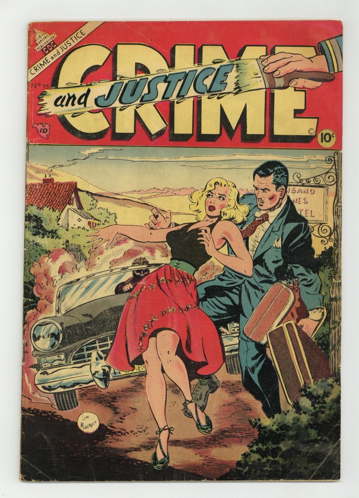 Crime and Justice #15 GD+ 2.5 1953