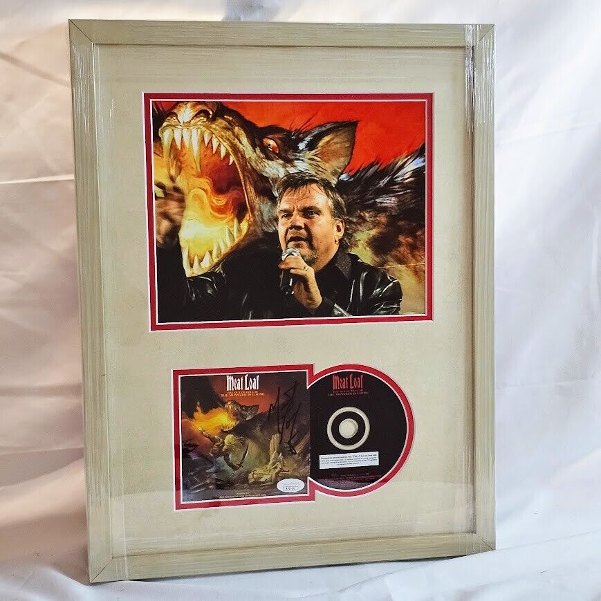 Meat Loaf Signed Autographed Bat out of Hell III The Monster is Loose CD JSA