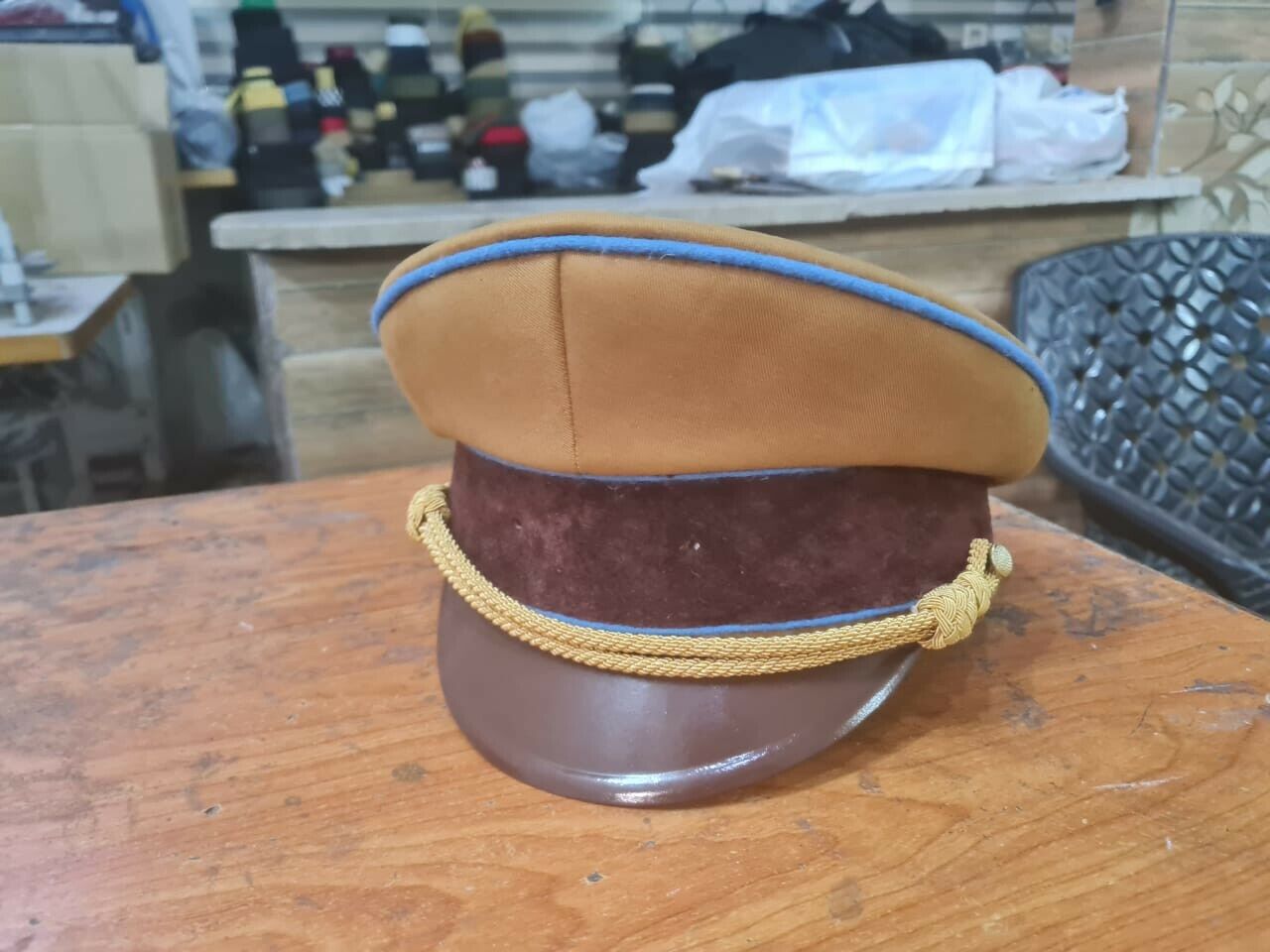 WW2 German Crusher Hat In All Color Piping Available