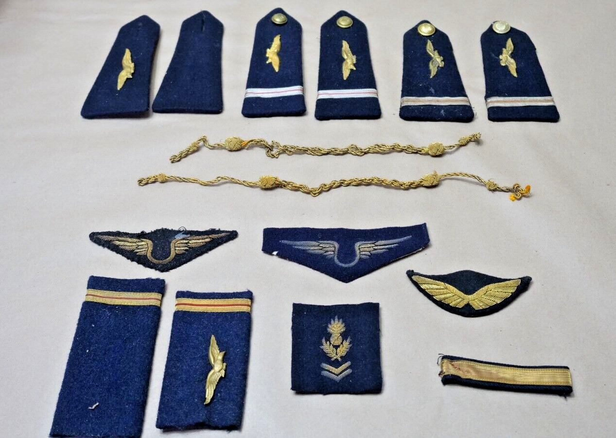 Vintage French Air Force badges and insignia