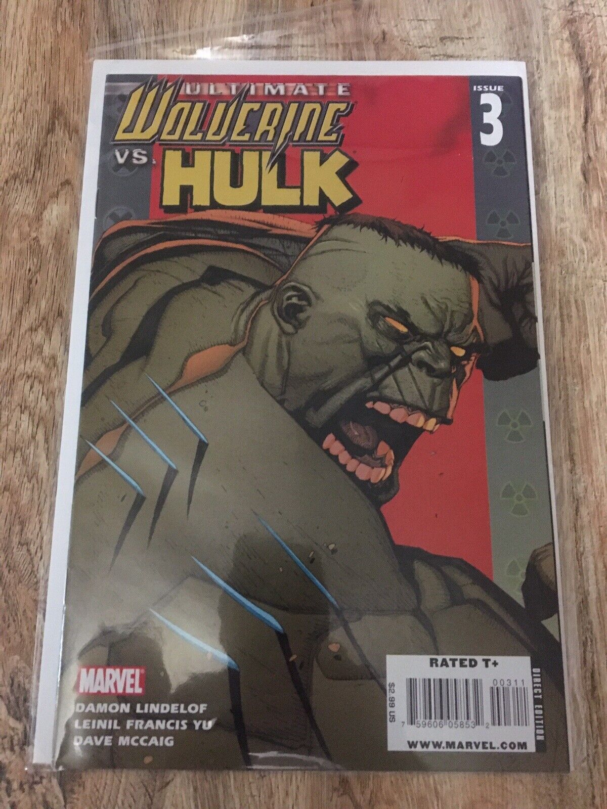Ultimate Wolverine vs. Hulk #3 VF/NM (2009) Marvel Comic