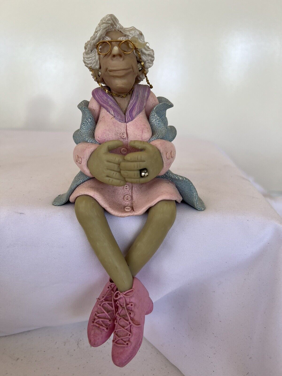 J Manning Limited Edition Grandma  Shelf Sitter Collectible -see photo for cond
