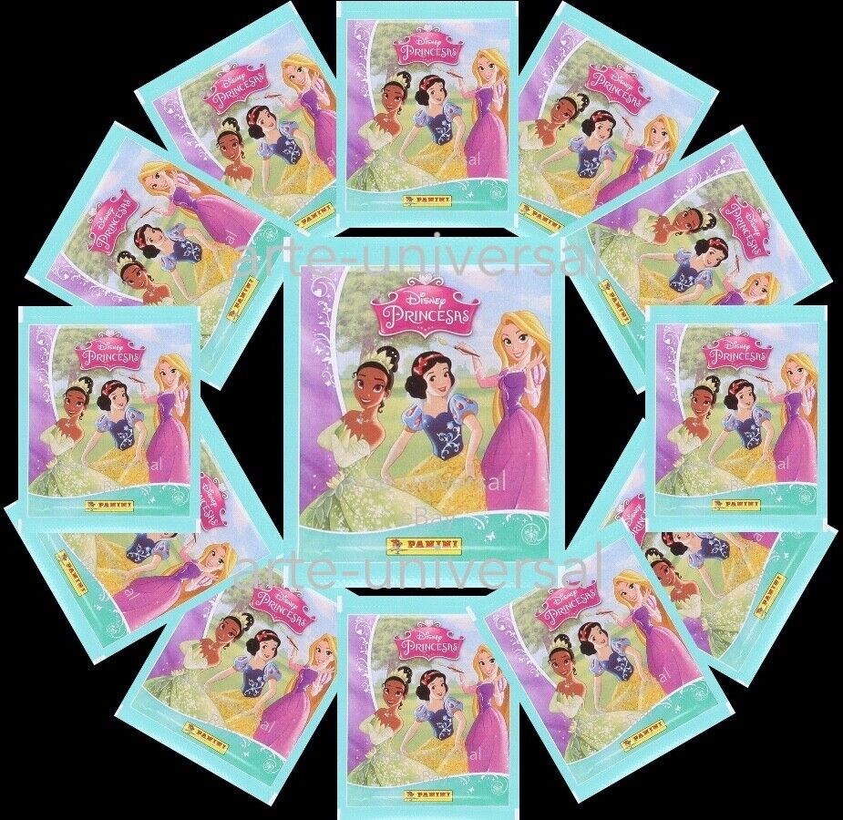50 packs - Stickers Panini Collection Disney Fairytale Princess Fabulous Talents