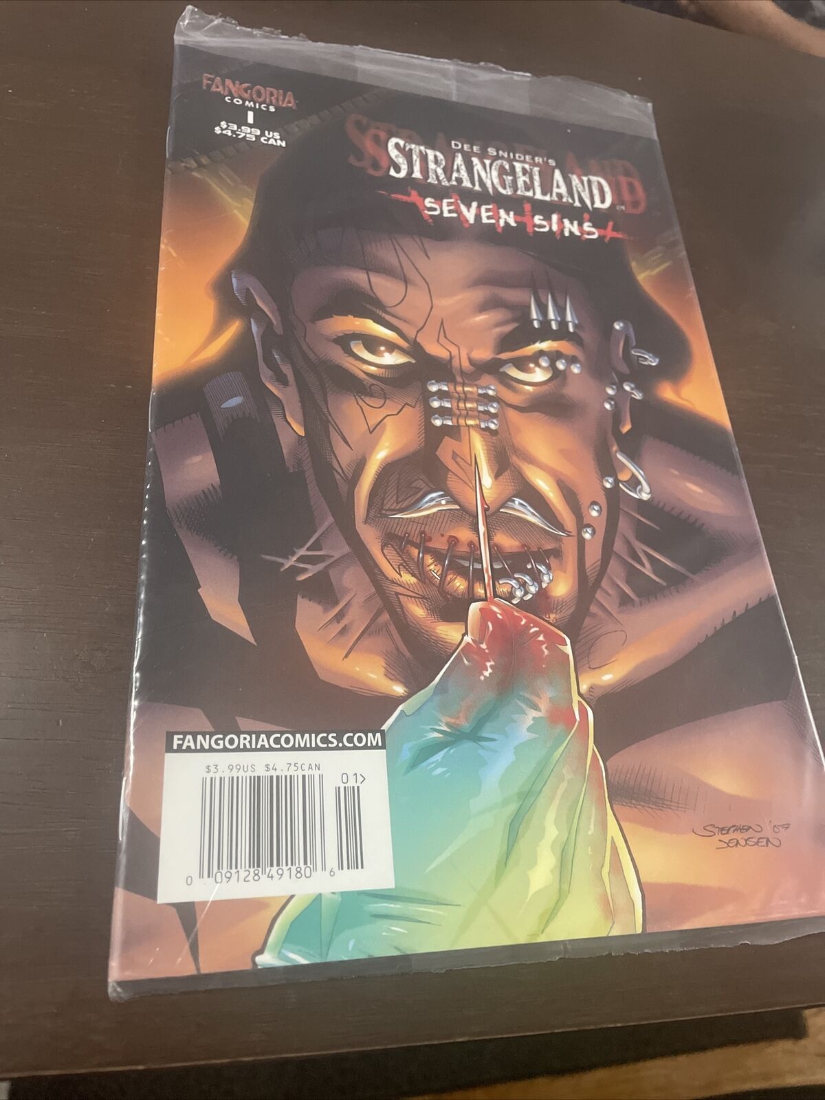 Strangeland: Seven Sins (Dee Snider's ) #1 FN; Fangoria | Stunning Sealed Issue