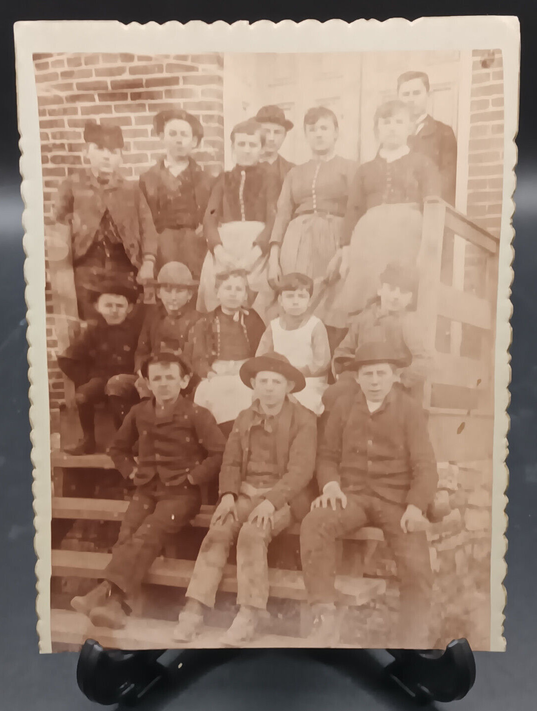 19th Century Newmanstown, PA. Grammar School Photo, Late 1800\'s, RMBCollectables