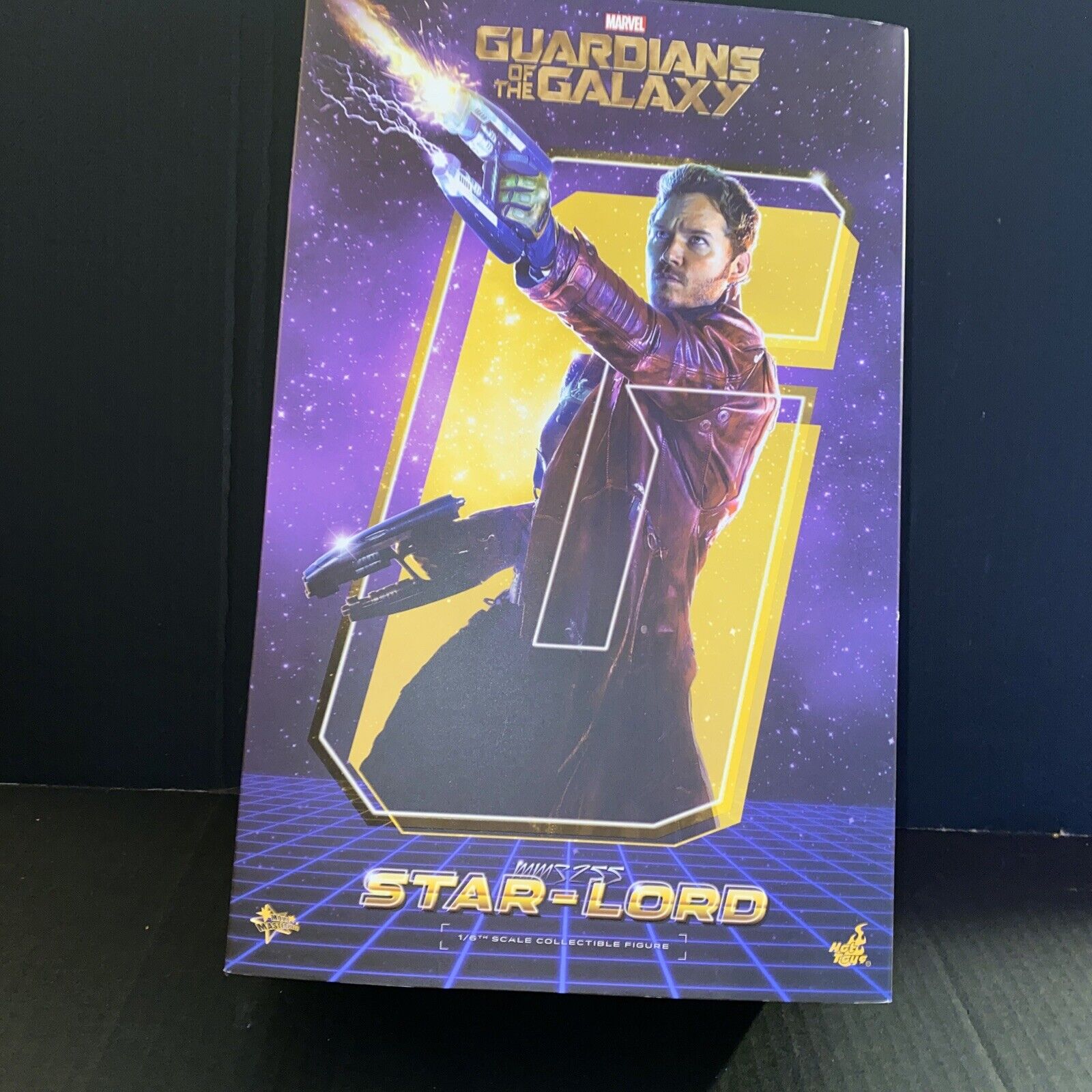 HOTTOYS MOVIE MASTERPIECE The GUARDIANS OF THE GALAXY STAR LORD Used Normal Ed.
