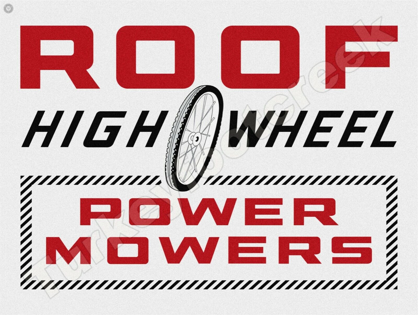 Roof High Wheel Power Mowers 9\