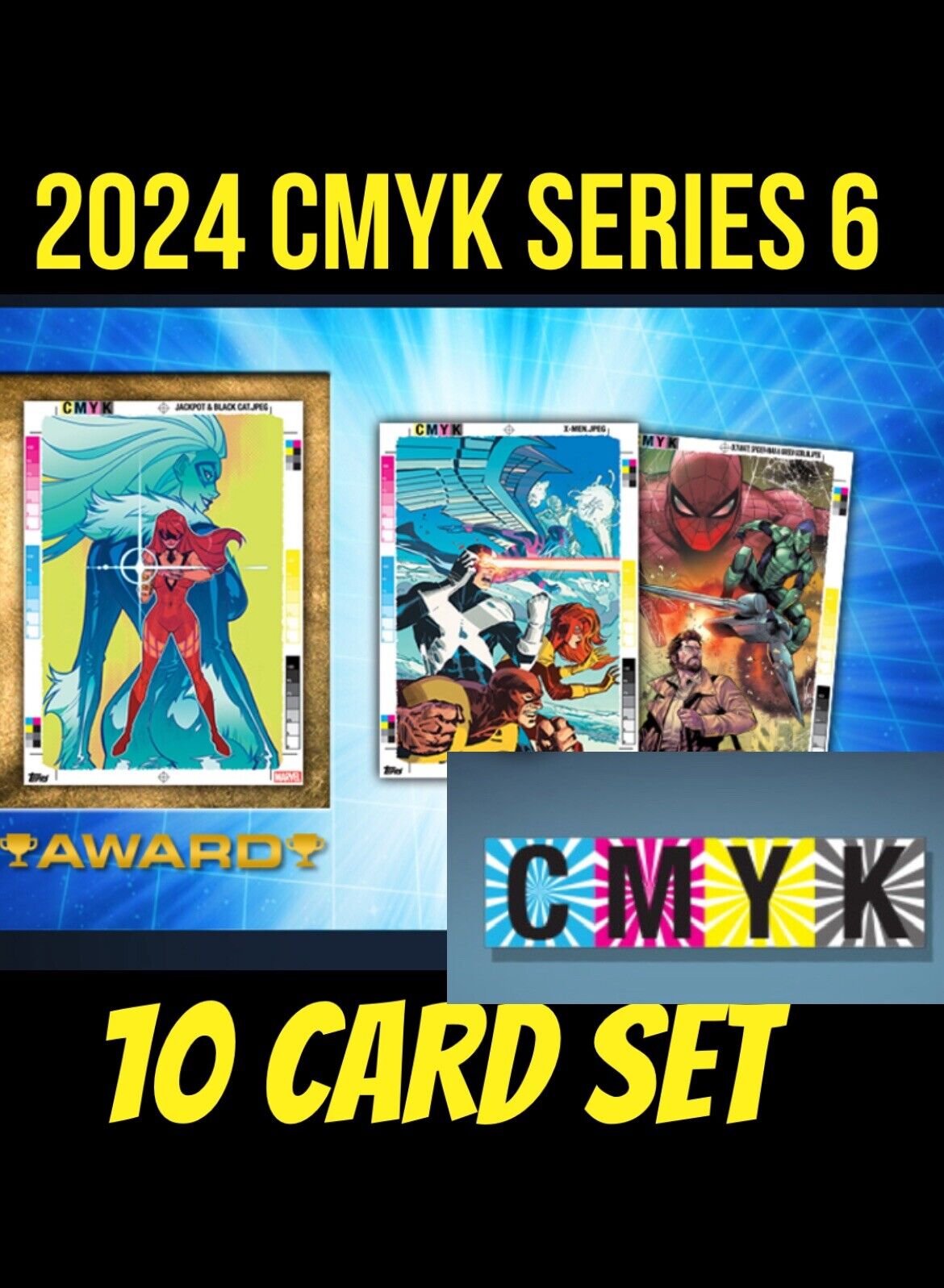 Topps Marvel Collect 2024 SERIES 6 CMYK   10  Card SPIDER MAN GOBLIN X MEN